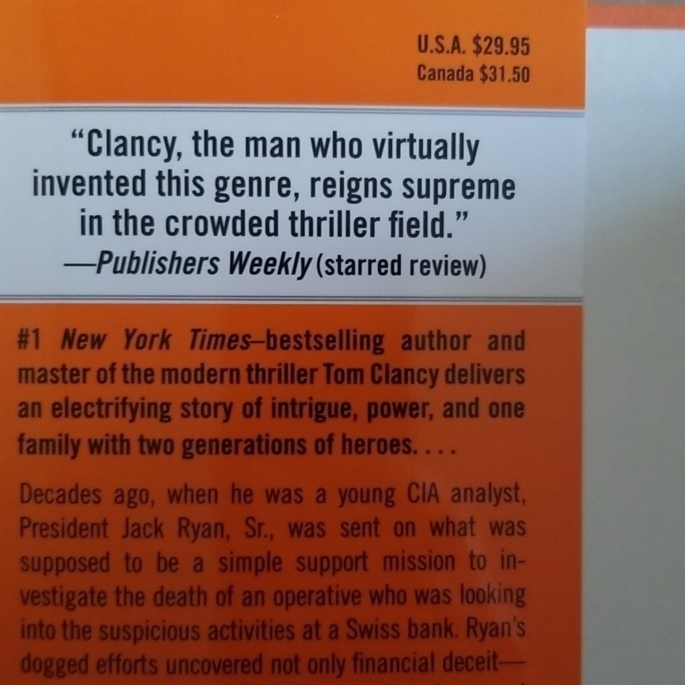 Tom Clancy Command Authority Hardcover Book - Picture 5 of 9